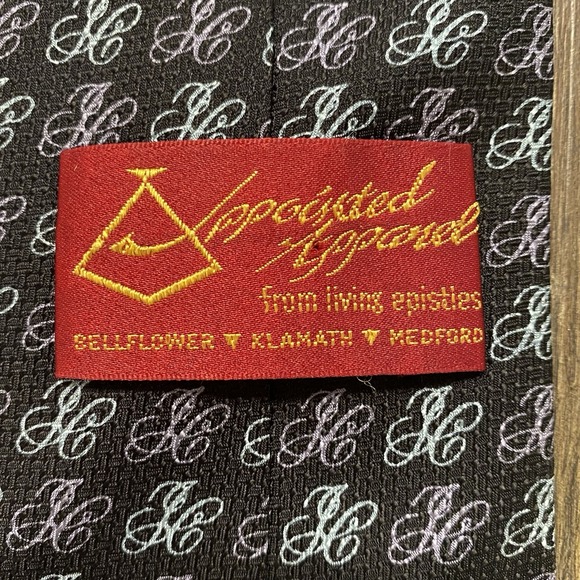 Appointed Apparel Christian Tie-"Jesus Christ" Men's Tie Church Jesus 100 % Silk - Picture 7 of 9